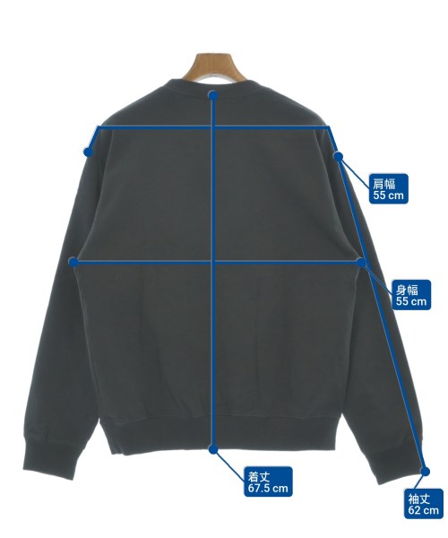 Sporty & Rich（スポーティーアンドリッチ）スウェット グレー サイズ:S メンズ/2200633310363