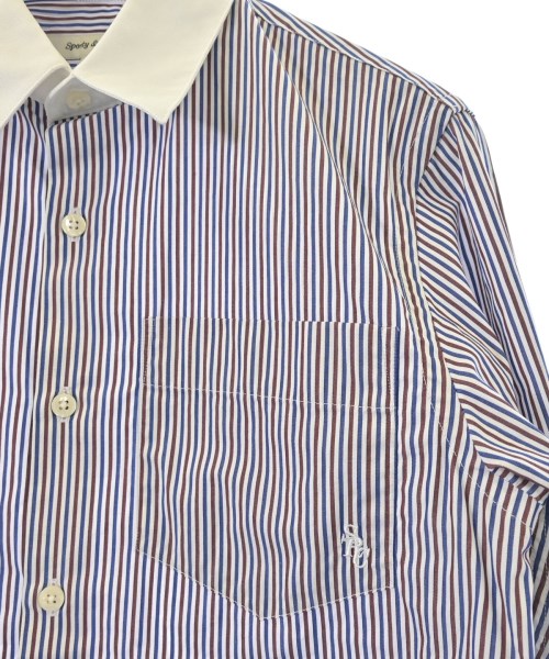 Sporty & Rich（スポーティーアンドリッチ）カジュアルシャツ 青 サイズ:XS レディース/2200635100146