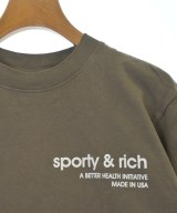 Sporty & Rich（スポーティーアンドリッチ）Tシャツ・カットソー 茶 サイズ:S レディース/2200621683073