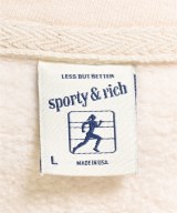 Sporty & Rich（スポーティーアンドリッチ）スウェット 白 サイズ:L レディース/2200642594099