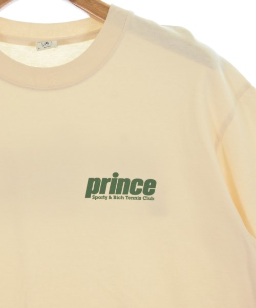 Sporty & Rich（スポーティーアンドリッチ）Tシャツ・カットソー ベージュ サイズ:L メンズ/2200598594617