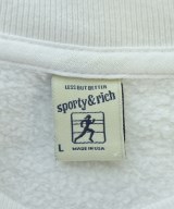 Sporty & Rich（スポーティーアンドリッチ）スウェット 白 サイズ:L メンズ/2200625300068