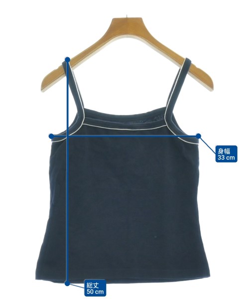 Sporty & Rich（スポーティーアンドリッチ）キャミソール 紺 サイズ:36(S位) レディース/2200625867028