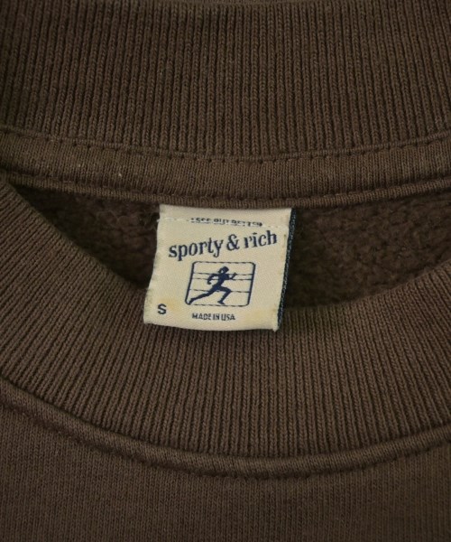 Sporty & Rich（スポーティーアンドリッチ）スウェット 茶 サイズ:S メンズ/2200629595026