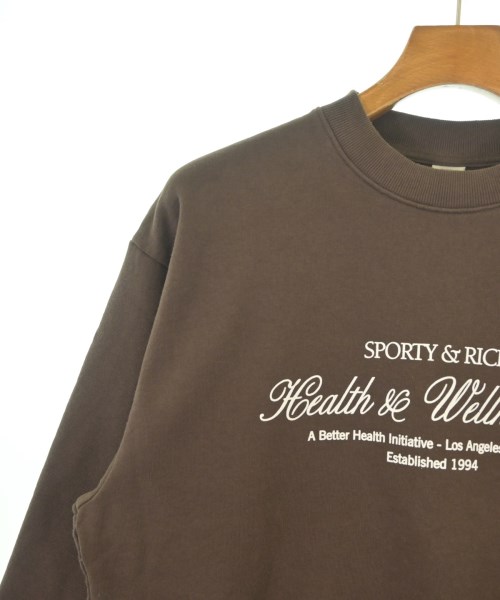 Sporty & Rich（スポーティーアンドリッチ）スウェット 茶 サイズ:S メンズ/2200629595026