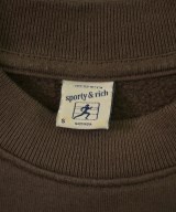 Sporty & Rich（スポーティーアンドリッチ）スウェット 茶 サイズ:S メンズ/2200629595026