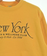 Sporty & Rich（スポーティーアンドリッチ）スウェット 黄 サイズ:XS レディース/2200633361044