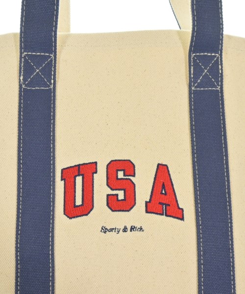 Sporty & Rich（スポーティーアンドリッチ）トートバッグ 白 サイズ:- メンズ/2200616989104