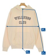 Sporty & Rich（スポーティーアンドリッチ）パーカー ベージュ サイズ:S レディース/2200620899048