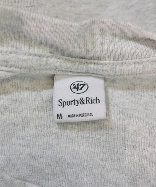 Sporty & Rich（スポーティーアンドリッチ）Tシャツ・カットソー グレー サイズ:M レディース/2200668746250