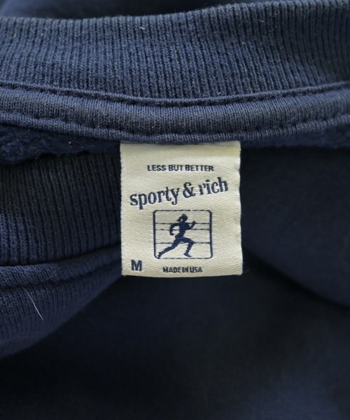 Sporty & Rich（スポーティーアンドリッチ）スウェット 紺 サイズ:M メンズ/2200679387022