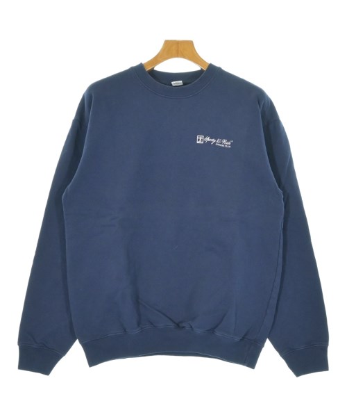 Sporty & Rich(スポーティーアンドリッチ)スウェット 紺 サイズ:S/2200679387138