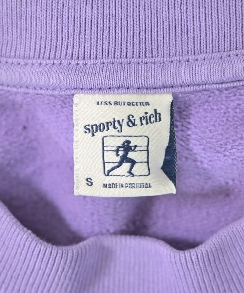Sporty & Rich（スポーティーアンドリッチ）スウェット 紫 サイズ:S レディース/2200696880025
