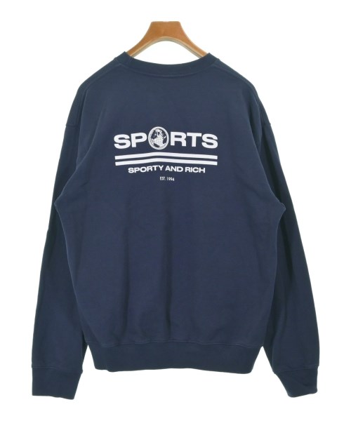 Sporty & Rich（スポーティーアンドリッチ）スウェット 紺 サイズ:M メンズ/2200695729035
