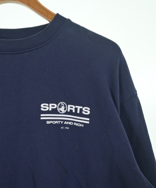 Sporty & Rich（スポーティーアンドリッチ）スウェット 紺 サイズ:M メンズ/2200695729035