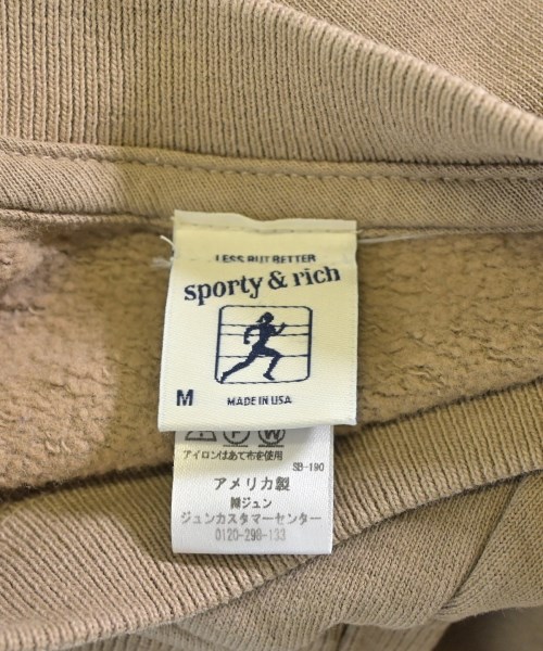Sporty & Rich（スポーティーアンドリッチ）スウェット 茶 サイズ:M レディース/2200652555066