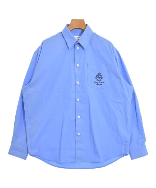 Sporty & Rich(スポーティーアンドリッチ)カジュアルシャツ 青 サイズ:S/2200661659014