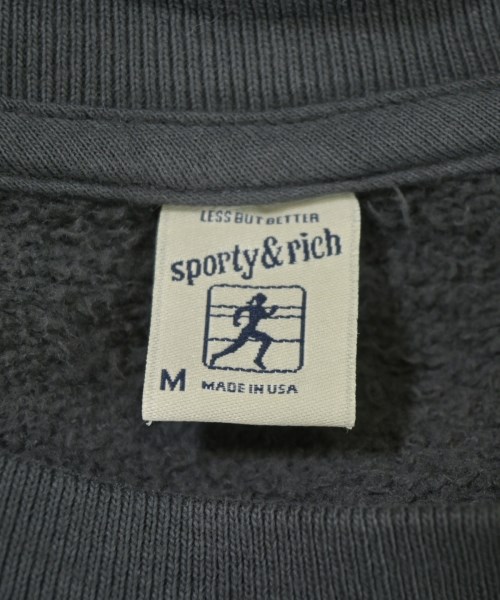 Sporty & Rich（スポーティーアンドリッチ）スウェット グレー サイズ:M メンズ/2200708284124