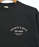 Sporty & Rich（スポーティーアンドリッチ）Tシャツ・カットソー 黒 サイズ:XS レディース/2200714242118