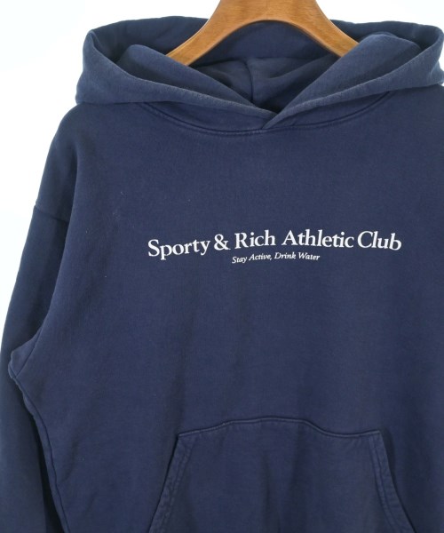 Sporty & Rich（スポーティーアンドリッチ）パーカー 紺 サイズ:S レディース/2200705697071