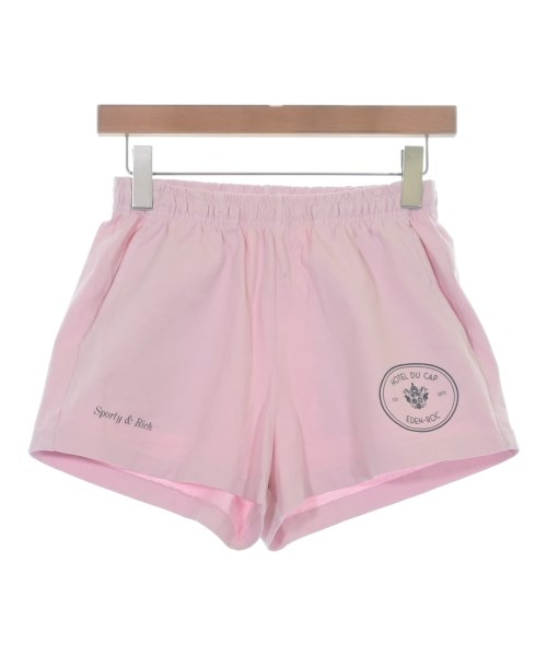 Sporty & Rich(スポーティーアンドリッチ)ショートパンツ ピンク サイズ:XS/2200664215033