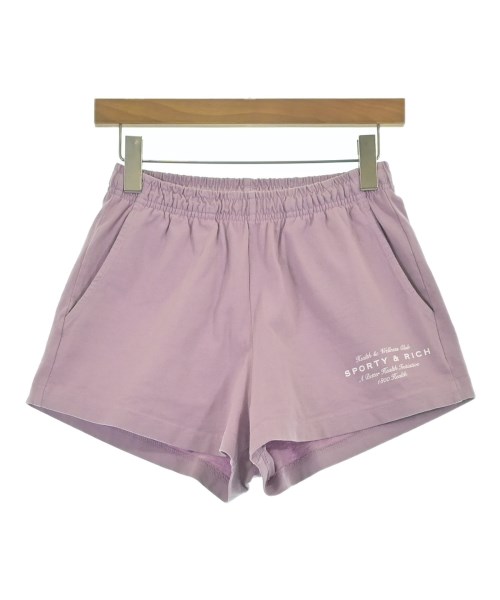 Sporty & Rich(スポーティーアンドリッチ)ショートパンツ 紫 サイズ:XS/2200664215040