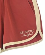 Sporty & Rich（スポーティーアンドリッチ）ショートパンツ 赤 サイズ:XS レディース/2200664215057
