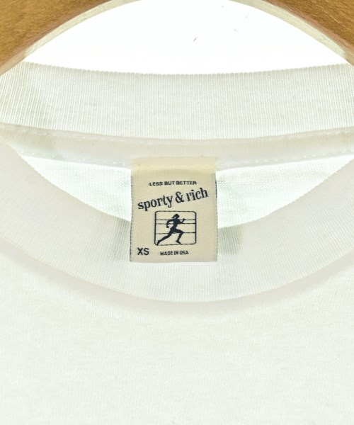 Sporty & Rich（スポーティーアンドリッチ）Tシャツ・カットソー 白 サイズ:XS レディース/2200732352073