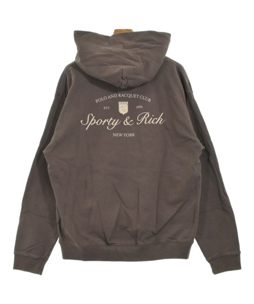 Sporty & Rich（スポーティーアンドリッチ）パーカー 茶 サイズ:L メンズ/2200682286039