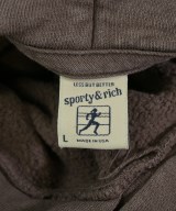 Sporty & Rich（スポーティーアンドリッチ）パーカー 茶 サイズ:L メンズ/2200682286039