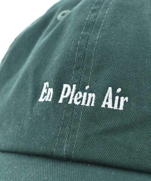 En Plein Air（オンプレネール）キャップ 緑 サイズ:- メンズ/2200629688094