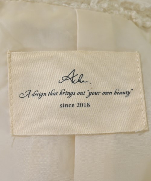 ACKA（エーシーケーエー）ピーコート 白 サイズ:1(S位) レディース/2200621401011