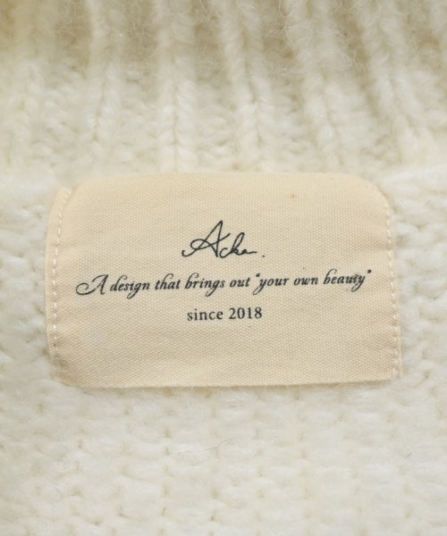 ACKA（エーシーケーエー）ニット・セーター 白 サイズ:F レディース/2200663151073