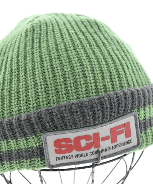 SCI-FANTASY（サイエンスファンタジー）ニットキャップ・ビーニー 緑 サイズ:- メンズ/2200646534305