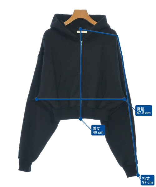 STUDIO R330（ステュディオアールスリーサーティー）パーカー 黒 サイズ:M レディース/2200633152024