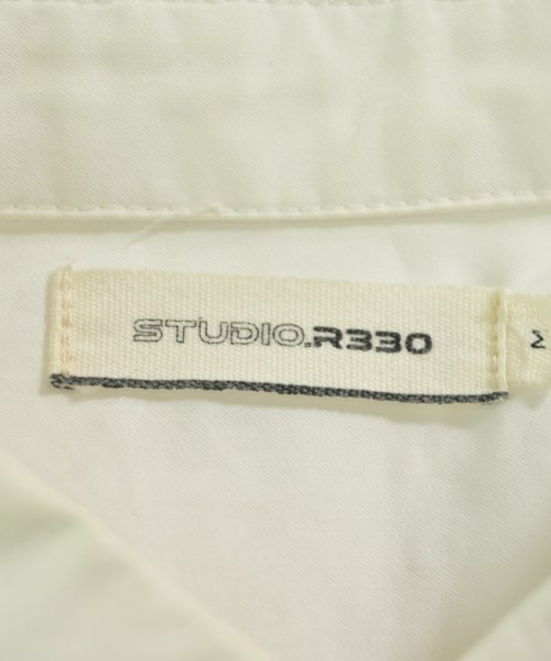 STUDIO R330（ステュディオアールスリーサーティー）カジュアルシャツ 白 サイズ:M レディース/2200641276019