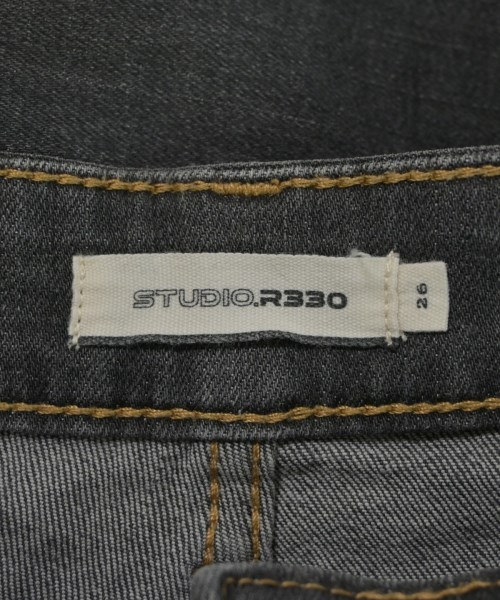 STUDIO R330（ステュディオアールスリーサーティー）デニムパンツ グレー サイズ:26(M位) レディース/2200607820072