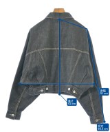 STUDIO R330（ステュディオアールスリーサーティー）デニムジャケット 黒 サイズ:2(M位) レディース/2200676890013