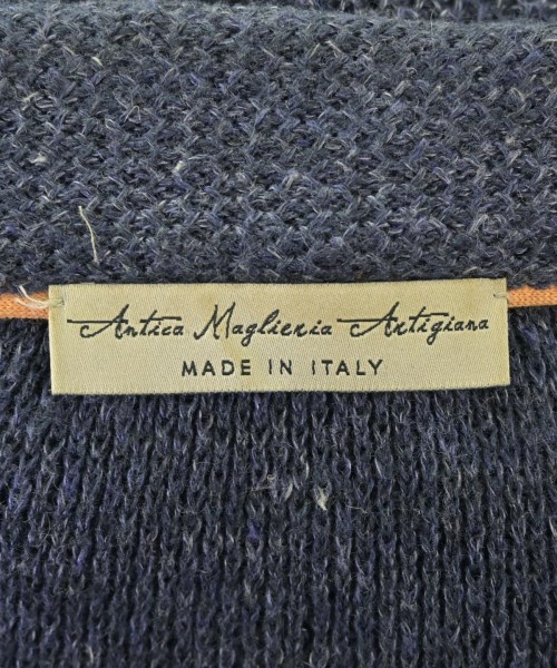 ANTICA MAGLIERIA ARTIGIANA（アンティカマリアアルティージャ）カジュアルジャケット 紺 サイズ:S メンズ/2200670423071