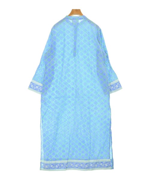 SZ Blockprints（エスゼットブロックプリント）シャツワンピース 青 サイズ:L レディース/2200622917177