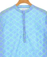 SZ Blockprints（エスゼットブロックプリント）シャツワンピース 青 サイズ:L レディース/2200622917177