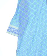 SZ Blockprints（エスゼットブロックプリント）シャツワンピース 青 サイズ:L レディース/2200622917177