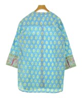 SZ Blockprints（エスゼットブロックプリント）カジュアルシャツ 青 サイズ:S レディース/2200635158239