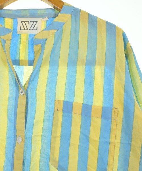 SZ Blockprints（エスゼットブロックプリント）カジュアルシャツ 青 サイズ:S レディース/2200635158246