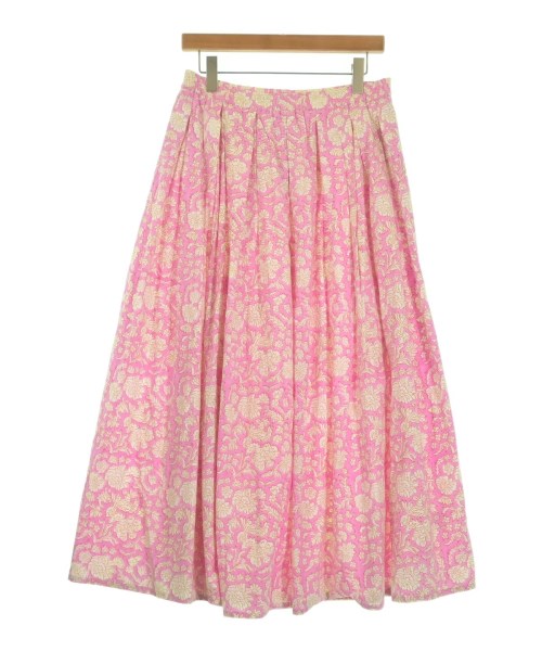 SZ Blockprints(エスゼットブロックプリント)ロング・マキシ丈スカート ピンク サイズ:XS/2200641290053