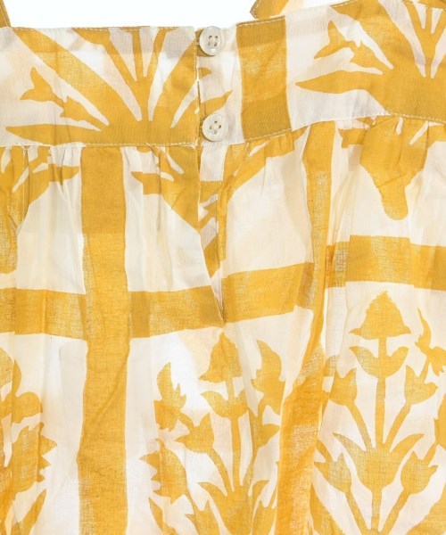 SZ Blockprints（エスゼットブロックプリント）カジュアルシャツ 黄 サイズ:S レディース/2200631150749