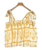 SZ Blockprints（エスゼットブロックプリント）カジュアルシャツ 黄 サイズ:S レディース/2200631150749