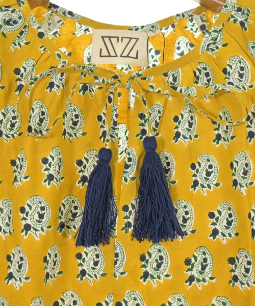 SZ Blockprints（エスゼットブロックプリント）ワンピース 黄 サイズ:S レディース/2200631173465