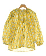 SZ Blockprints（エスゼットブロックプリント）カジュアルシャツ 黄 サイズ:S レディース/2200631173472