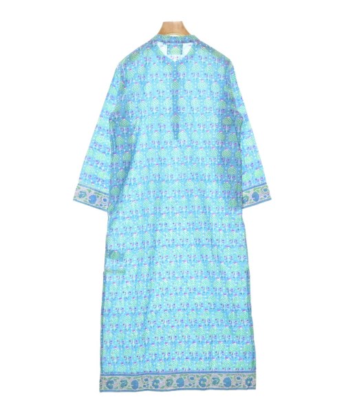 SZ Blockprints（エスゼットブロックプリント）シャツワンピース 青 サイズ:S レディース/2200631634065